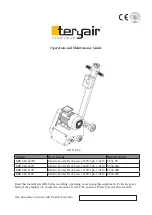 Teryair 59 04 09 Operation And Maintenance Manual preview