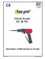 Предварительный просмотр 1 страницы Teryair SC 29 PG Operation & Maintenance Manual