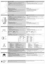 Предварительный просмотр 2 страницы TERZ NITE-RF Installation Manual