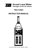 Предварительный просмотр 1 страницы TES 1352H Instruction Manual