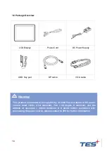 Предварительный просмотр 11 страницы TES APM-24 User Manual