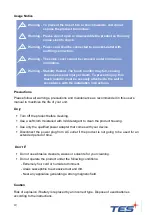 Предварительный просмотр 5 страницы TES IEC-15 Series User Manual