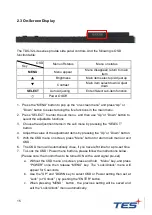 Preview for 16 page of TES TDS-32F User Manual