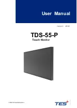 Предварительный просмотр 1 страницы TES TDS-55-P User Manual