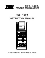 TES TES-1304 Instruction Manual предпросмотр