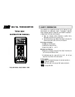 Предварительный просмотр 1 страницы TES TES-1306 Instruction Manual