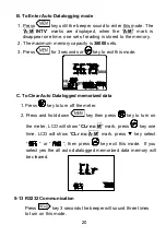 Предварительный просмотр 22 страницы TES TES-133 Instruction Manual