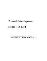 TES TES-1354 Instruction Manual предпросмотр