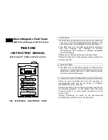 Предварительный просмотр 1 страницы TES TES-1392 Instruction Manual