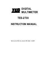 TES TES-2730 Instruction Manual preview