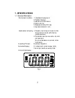 Предварительный просмотр 4 страницы TES TES-2730 Instruction Manual