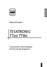 Предварительный просмотр 2 страницы TESA TESATRONIC TT20 Instruction Manual