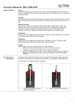 Preview for 7 page of TESA TWIN-SURF Instruction Manual