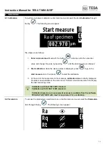 Предварительный просмотр 13 страницы TESA TWIN-SURF Instruction Manual