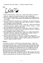 Предварительный просмотр 16 страницы TESA WS1081 User Manual