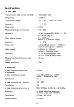 Preview for 20 page of TESA WS1081 User Manual