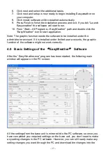 Preview for 23 page of TESA WS1081 User Manual