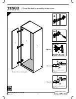 Preview for 9 page of Tesco 129-2076 - BEECH Assembly Instructions Manual