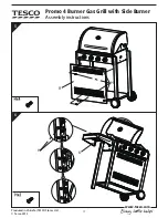 Предварительный просмотр 17 страницы Tesco 138-4378 Assembly Instructions Manual