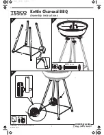 Предварительный просмотр 7 страницы Tesco 205-5792 Assembly Instructions Manual