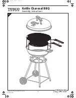 Предварительный просмотр 10 страницы Tesco 205-5792 Assembly Instructions Manual