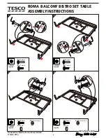 Preview for 10 page of Tesco 269-1717 Assembly Instructions Manual