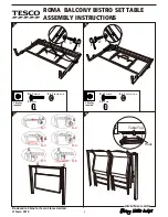 Preview for 11 page of Tesco 269-1717 Assembly Instructions Manual