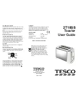 Preview for 1 page of Tesco 2T18SS User Manual