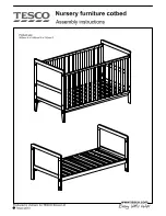 Preview for 1 page of Tesco 553-3071 Assembly Instructions Manual