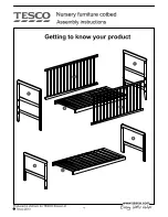 Preview for 4 page of Tesco 553-3071 Assembly Instructions Manual