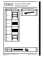 Preview for 5 page of Tesco 553-3071 Assembly Instructions Manual