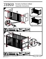 Preview for 6 page of Tesco 553-3071 Assembly Instructions Manual