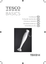 Tesco Basics TBHB14 User Manual preview