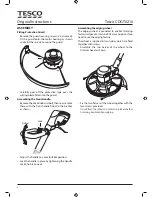 Preview for 10 page of Tesco CDGT0216 User Manual