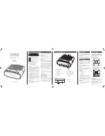 Tesco CR1401 User Manual preview