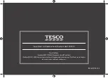 Preview for 16 page of Tesco DR1551B User Manual