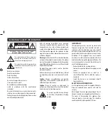 Предварительный просмотр 2 страницы Tesco DR1704 User Manual