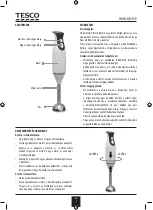 Preview for 17 page of Tesco HBSS14B User Manual