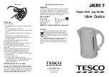 Tesco JKR17 User Manual preview