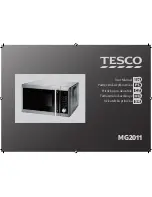 Tesco MG2011 User Manual предпросмотр