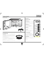 Preview for 5 page of Tesco MG2011 User Manual