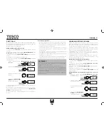 Preview for 28 page of Tesco MG2011 User Manual