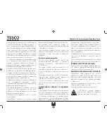 Предварительный просмотр 14 страницы Tesco MGW13 User Manual