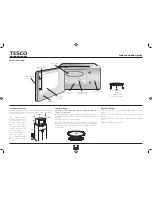 Предварительный просмотр 26 страницы Tesco MGW13 User Manual