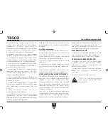 Предварительный просмотр 34 страницы Tesco MGW13 User Manual