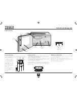 Предварительный просмотр 36 страницы Tesco MGW13 User Manual