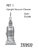 Tesco PET 1 User Manual preview