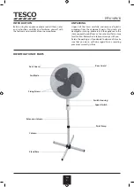 Preview for 3 page of Tesco PF1614W User Manual