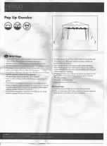 Tesco Pop Up Gazebo Manual preview