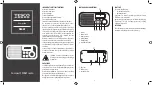 Предварительный просмотр 1 страницы Tesco R1601 User Manual